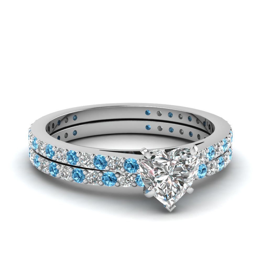 Blue Wedding Ring Sets - Wedding Ideas Never Die
