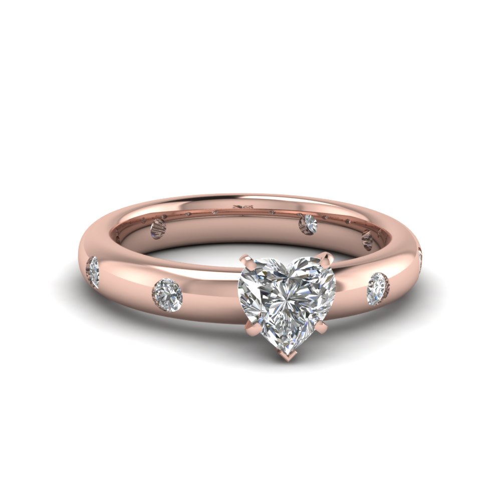 Shop For Classy Bezel Set Engagement Rings | Fascinating Diamonds