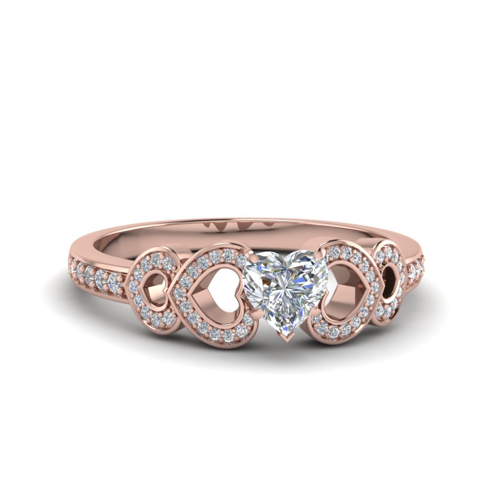 Side Stone Engagement Rings