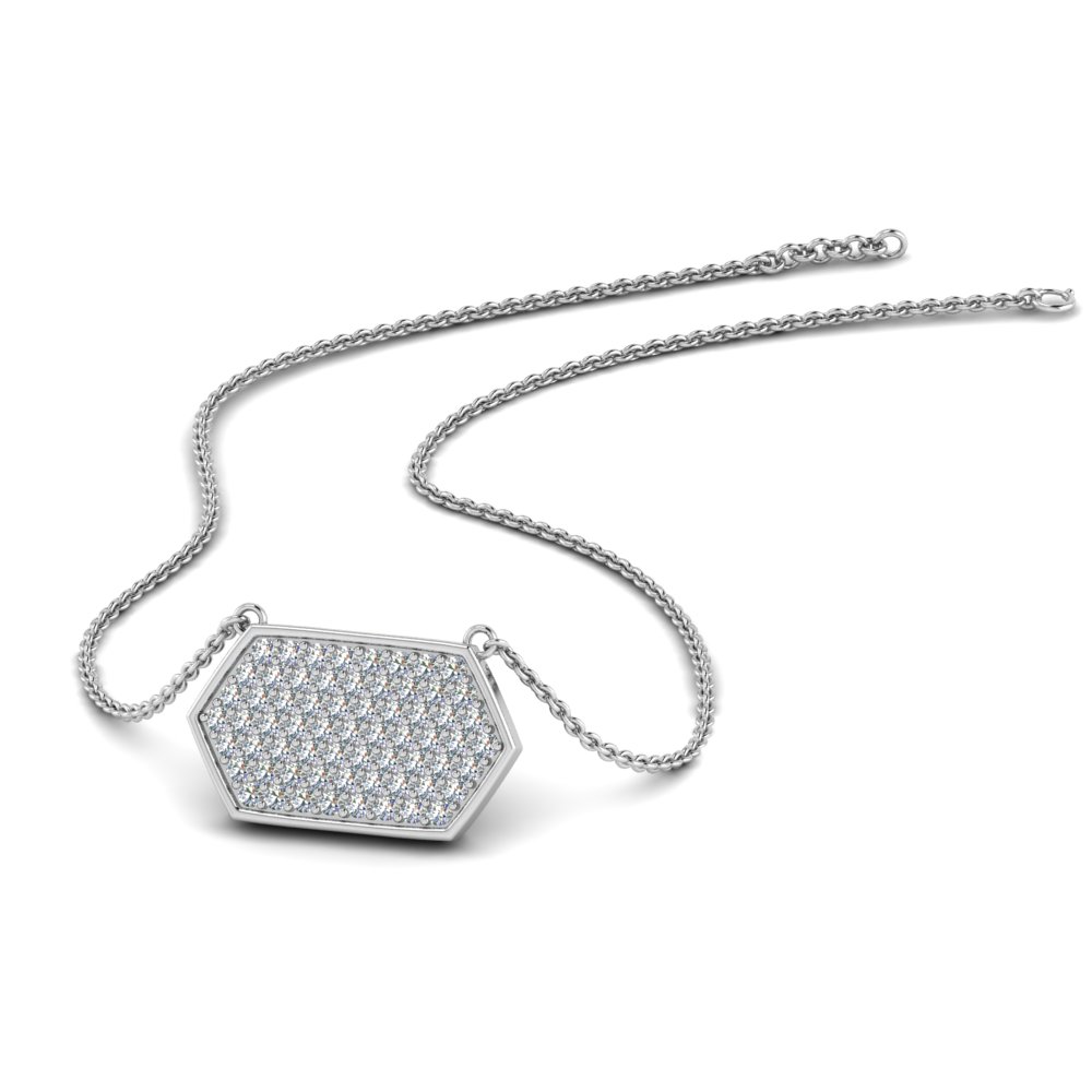 hexagon-diamond-necklace-in-FDPD9228-NL-WG