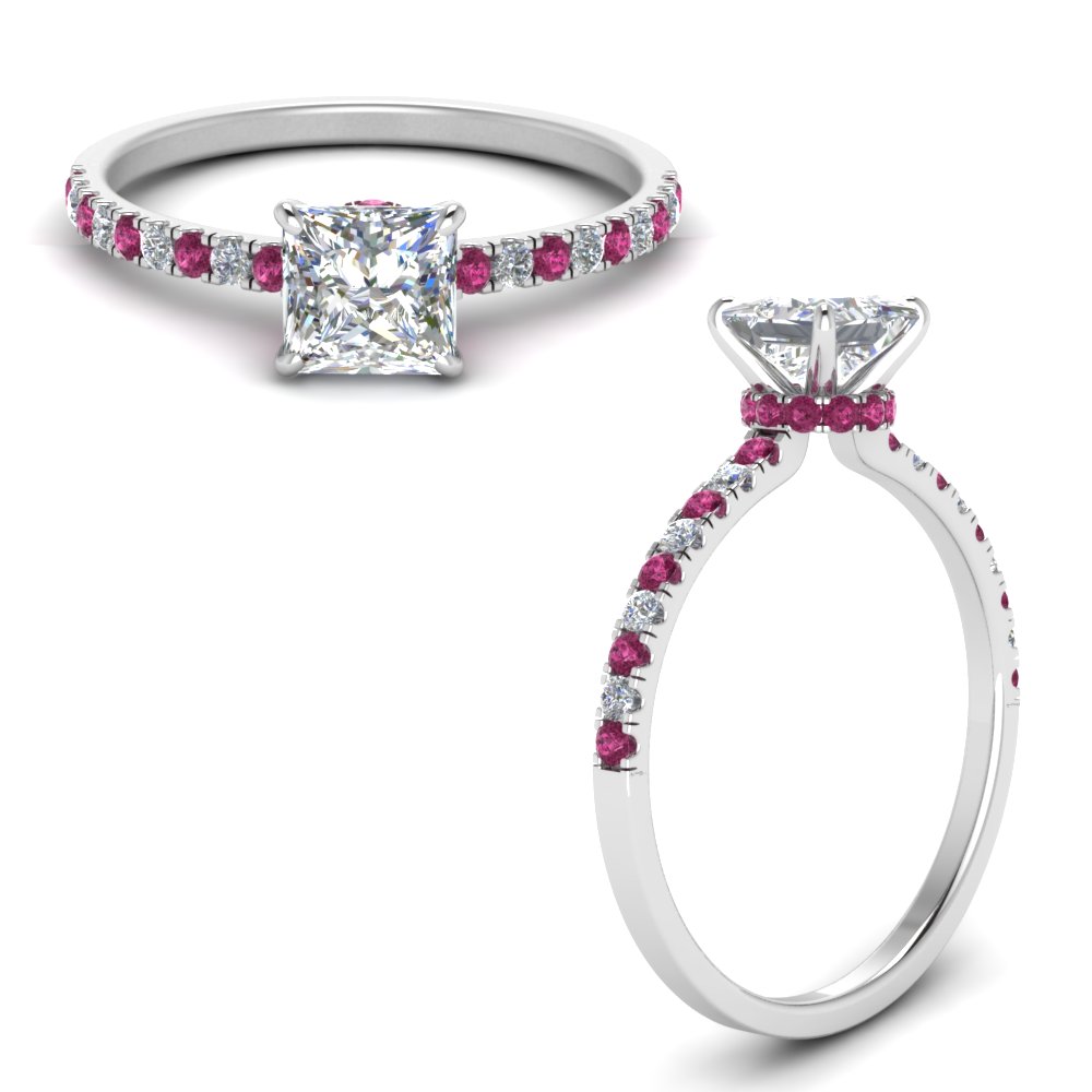 hidden-halo-petite-princess-cut-diamond-engagement-ring-with-pink-sapphire-in-FD9168PRRGSADRPIANGLE3-NL-WG