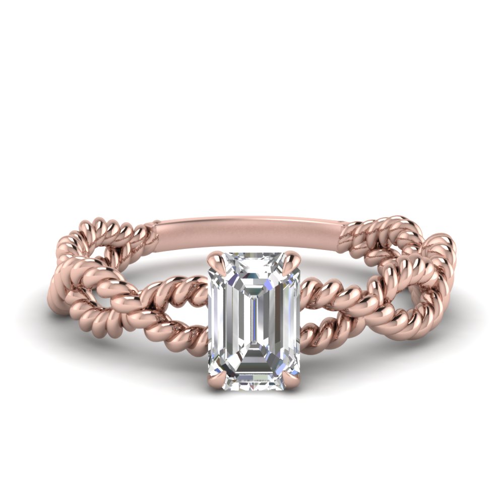 Diamond Infinity Rings