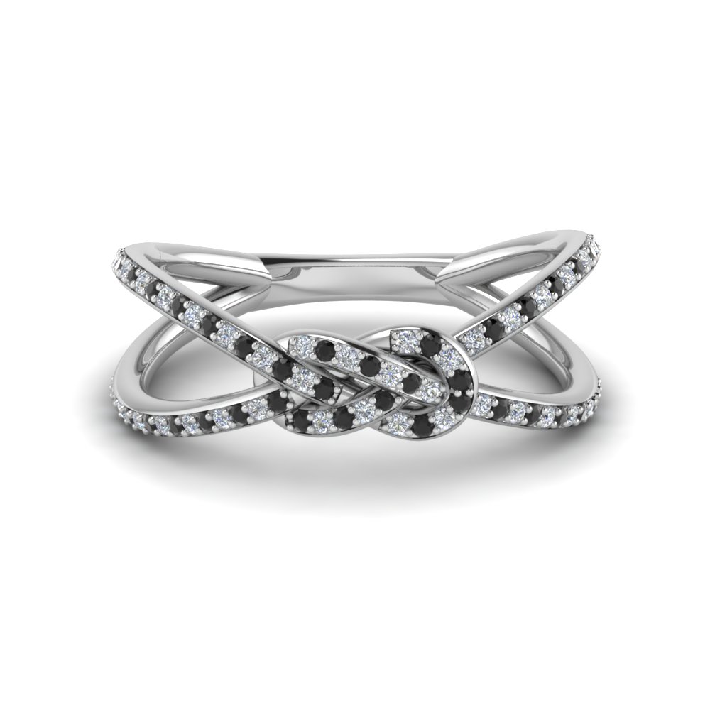 Love Knot Diamond Promise Ring