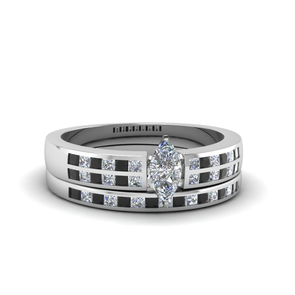 Wide Two-Row Baguette Diamond Band Ring