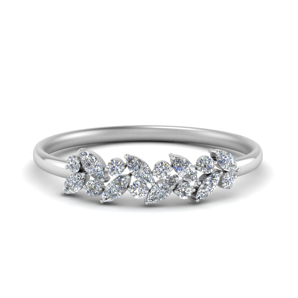 Marquise Diamond Anniversary Ring