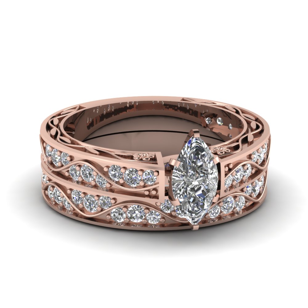 Diamond Wedding Ring Sets