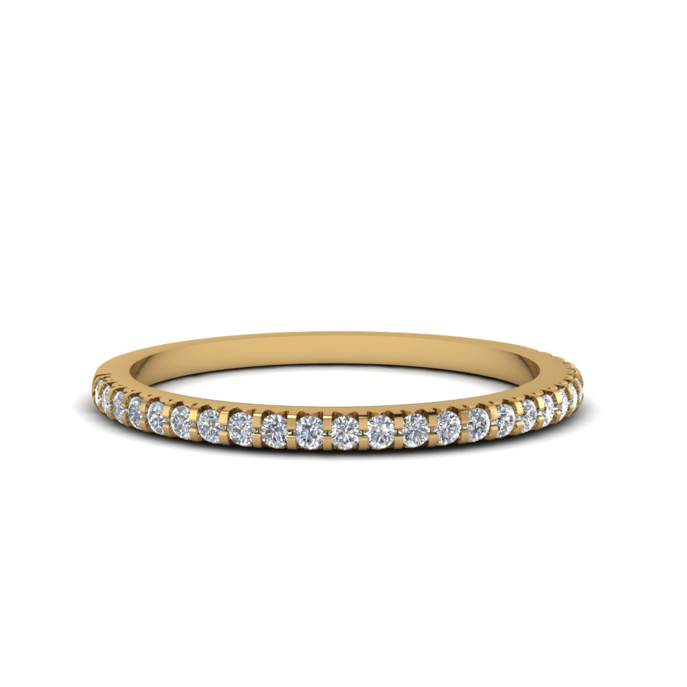 Buy Eternal Yellow  Gold  Womens  Wedding Bands  Online 