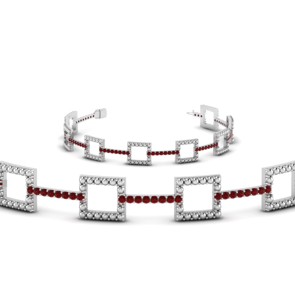 Birthstone Feature: In 1961, Smithsonian Got This 60-Carat Ruby Bracelet  From a Secret Donor | The Jeweler Blog
