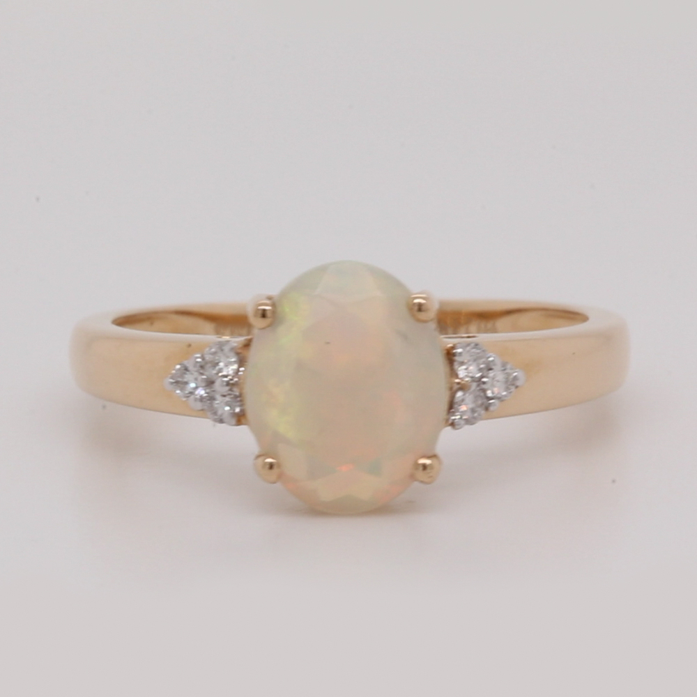 Opal Alternate Ring For Engagement