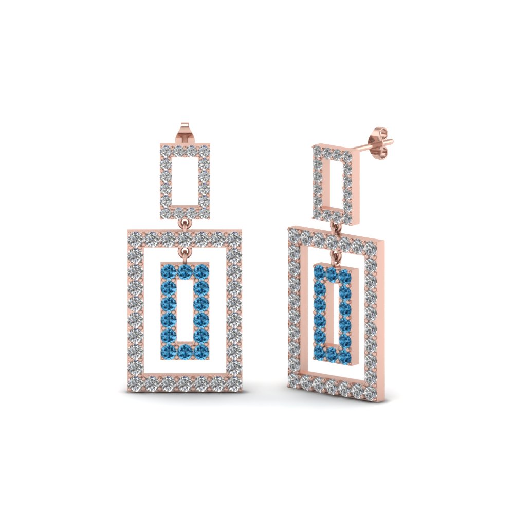 open-square-round-diamond-drop-earring-for-women-with-blue-topaz-in-14K-rose-gold-FDOEAR40607GICBLTO-NL-RG