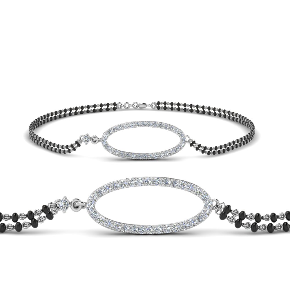 Double Chain Mangalsutra Bracelet
