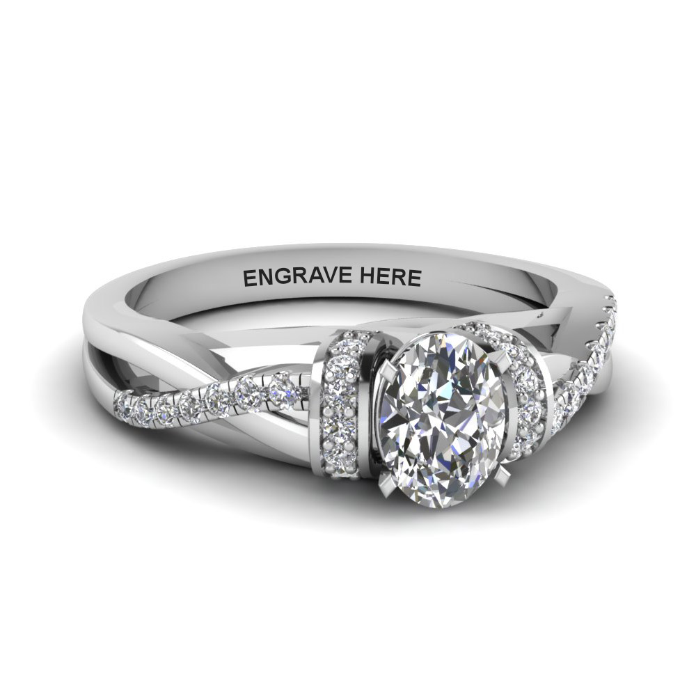 White Gold Engagement Rings