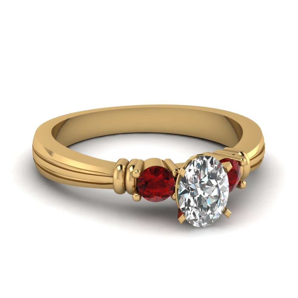 Half deals carat ruby