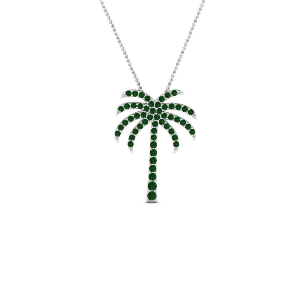 Diamond Palm Tree Necklace for Women | Jennifer Meyer