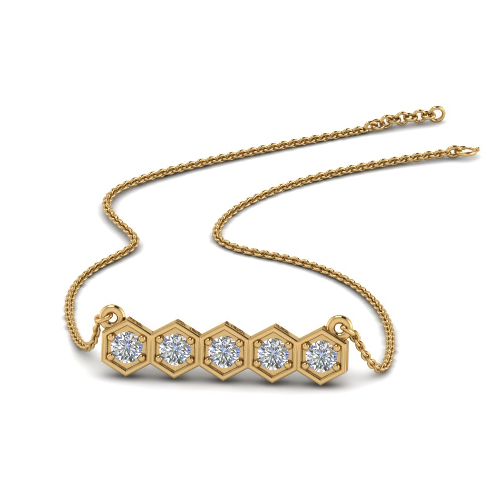 pave-hexagon-diamond-necklace-in-FDPD86609-NL-YG