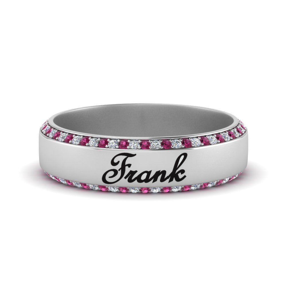 Personalized Engraved Men Band