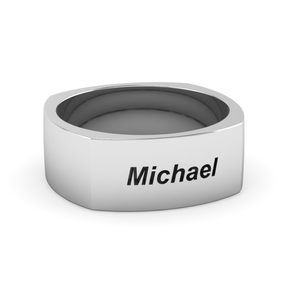 8mm Mens Comfort Fit Ring Band