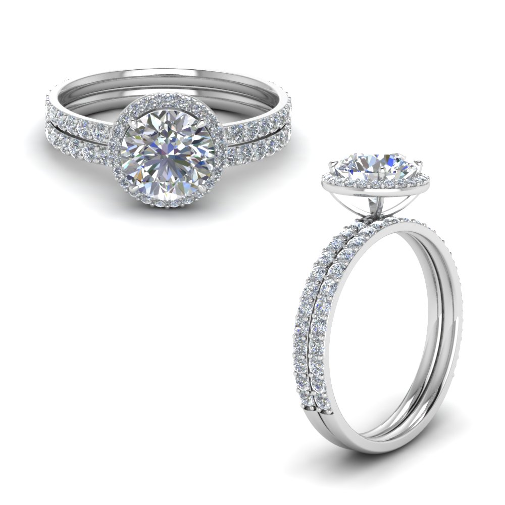 Kite Princess Cut Diamond Wedding Ring Set In 14K Yellow Gold ...