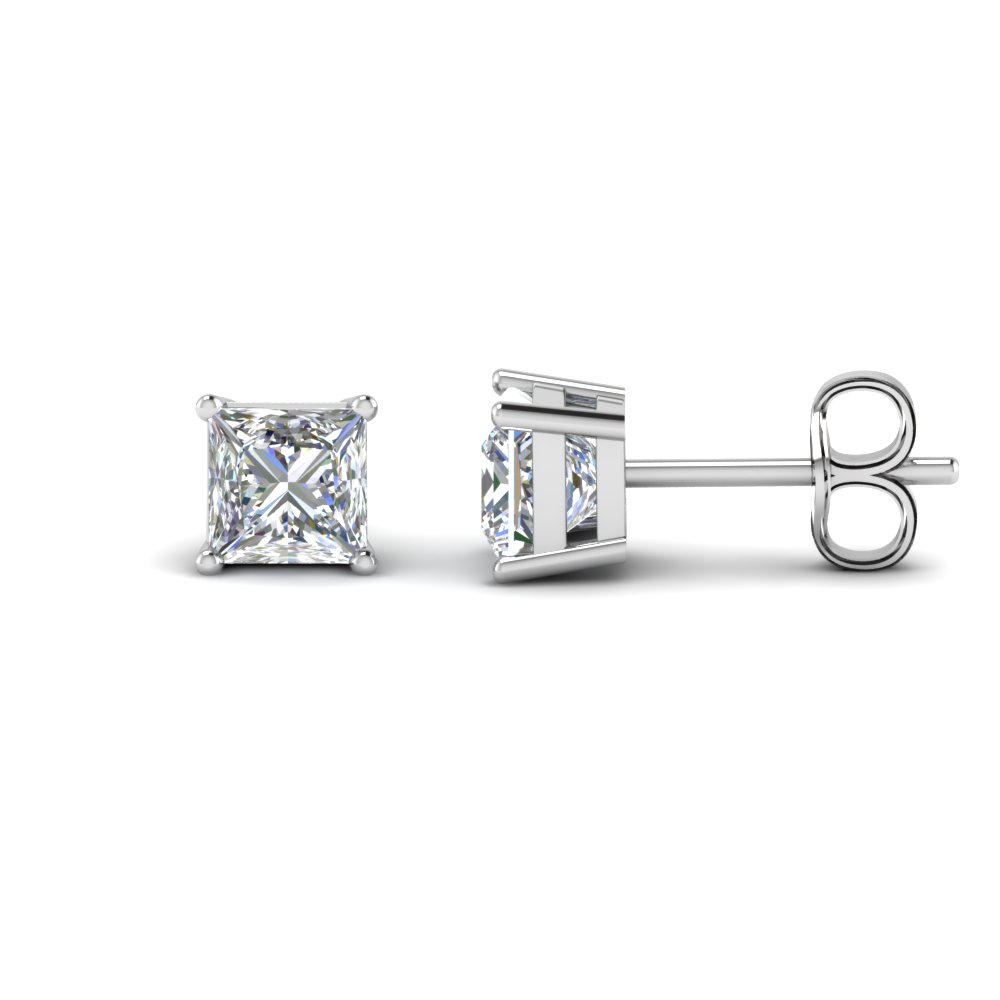 Top more than 150 princess cut diamond earrings designs super hot ...