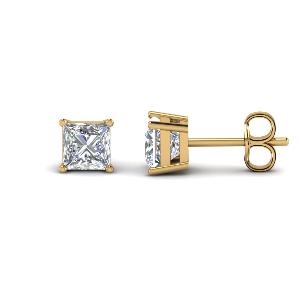 Affinity Diamonds Champagne Halo Stud Earrings, 2.20cttw, 14K - QVC.com