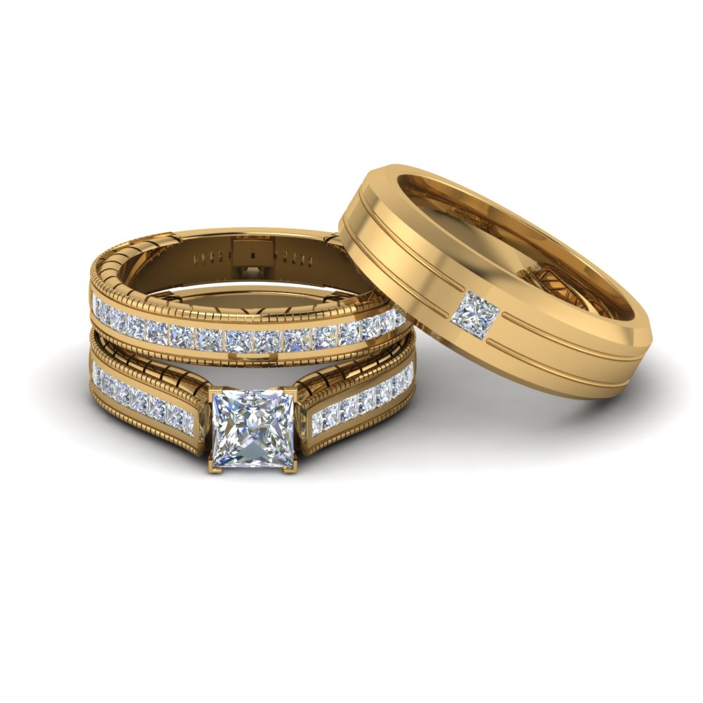 Matching Wedding Bands For Him And Her Fascinating Diamonds