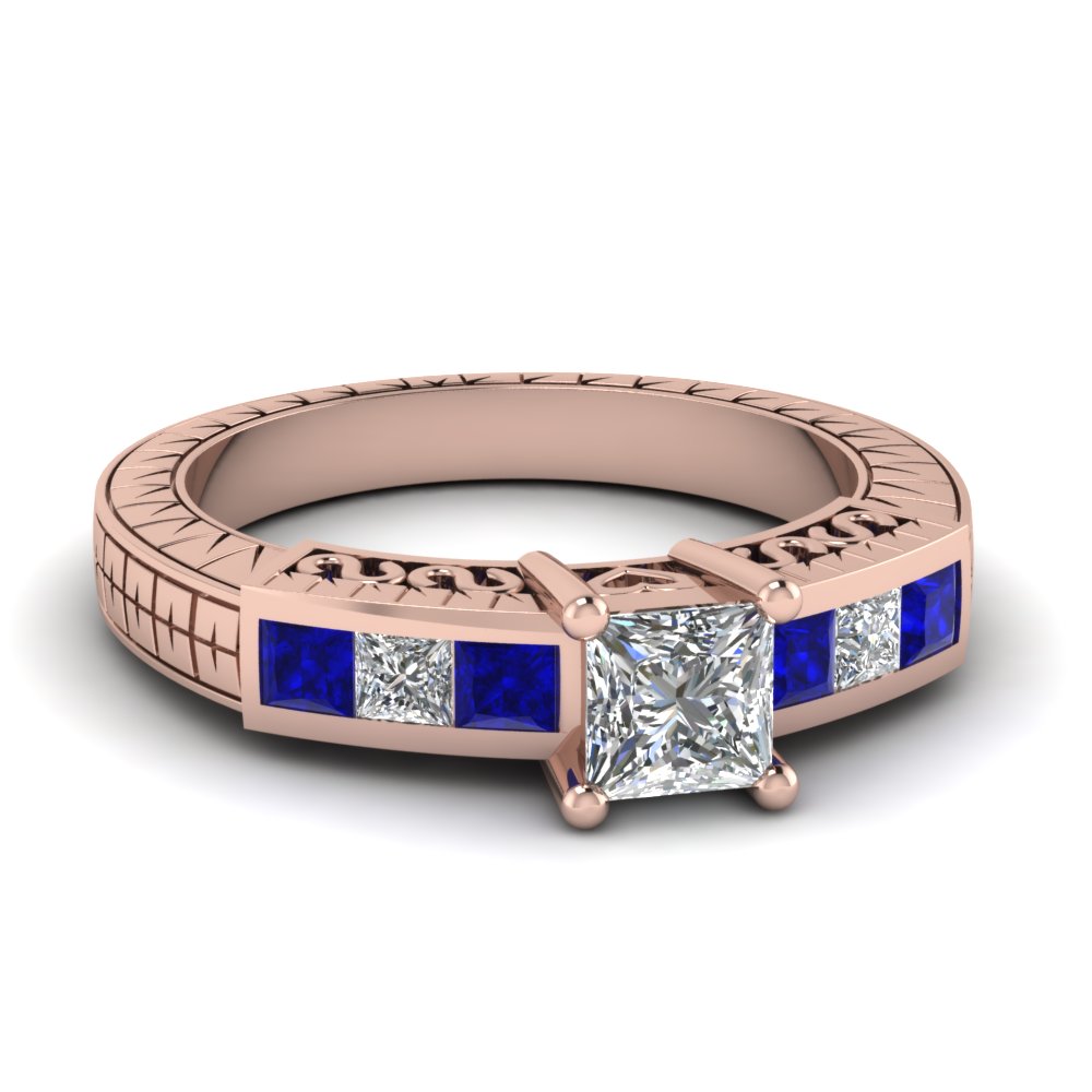 Top Filigree Engagement Diamond Rings