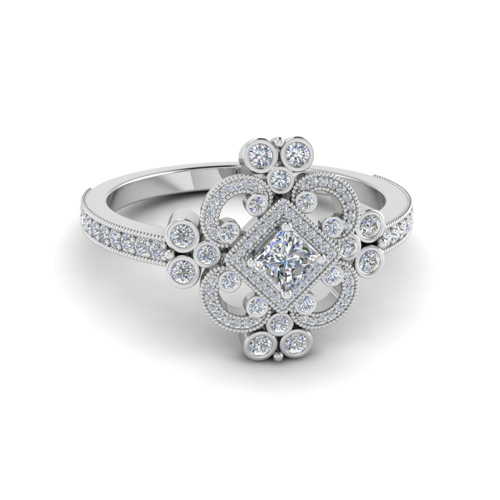 Vintage Look Engagement Rings 4