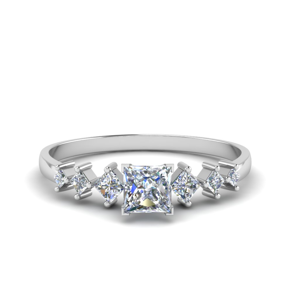 Kite Set Diamond Ring