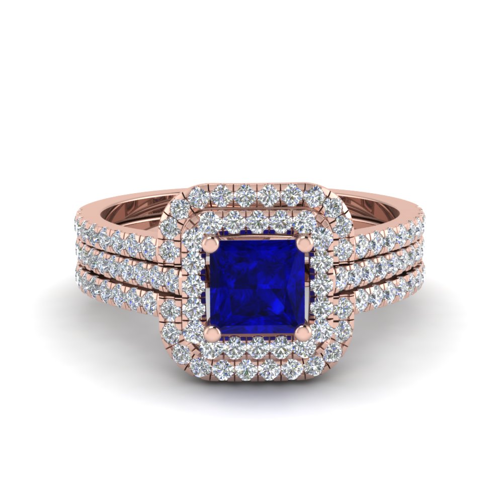 Vintage Pave Diamond Engagement Ring In 14K Rose Gold | Fascinating ...