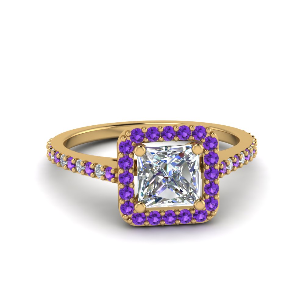 Artistic Purple Engagement Rings At Reasonable Price In ...