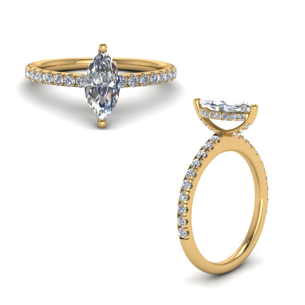 Marquise Cut Petite Ring