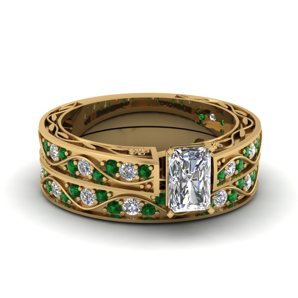 filigree wedding set