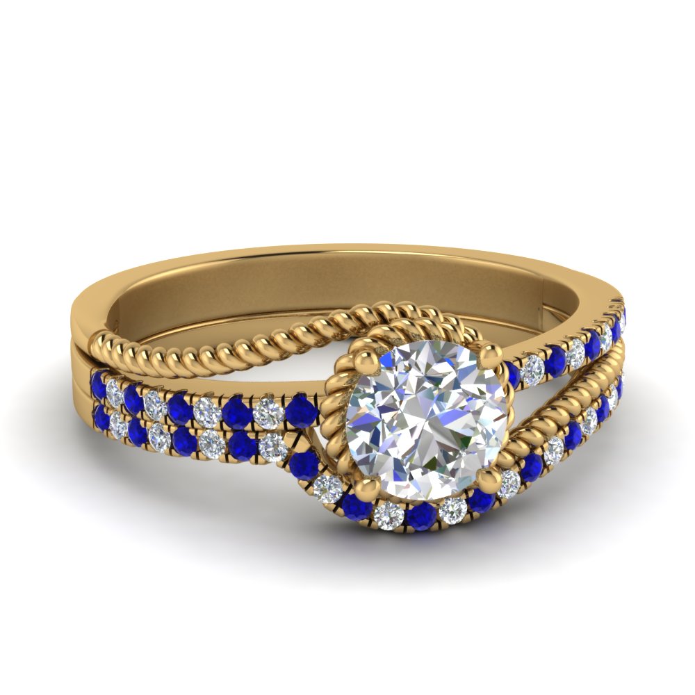 rope-split-shank-diamond-wedding-ring-set-with-sapphire-in-FD124087ROGSABL-NL-YG