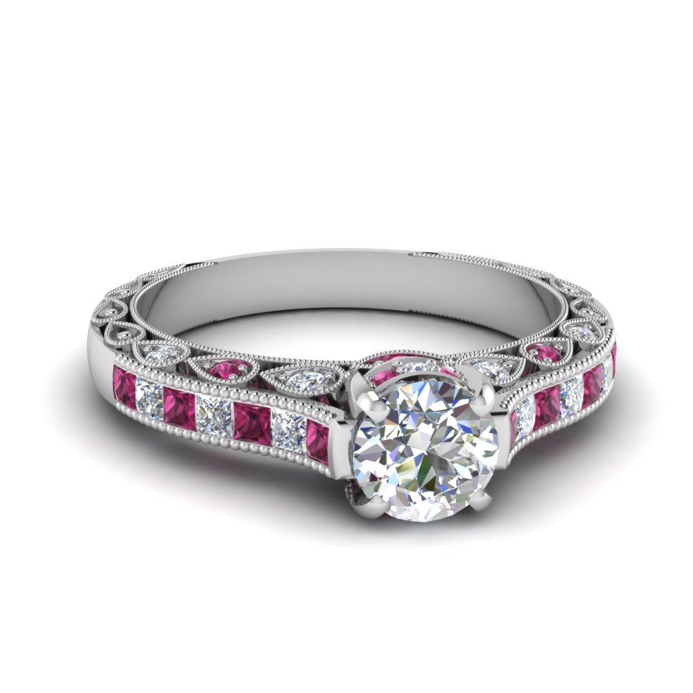 Cathedral Vintage Style Diamond Ring