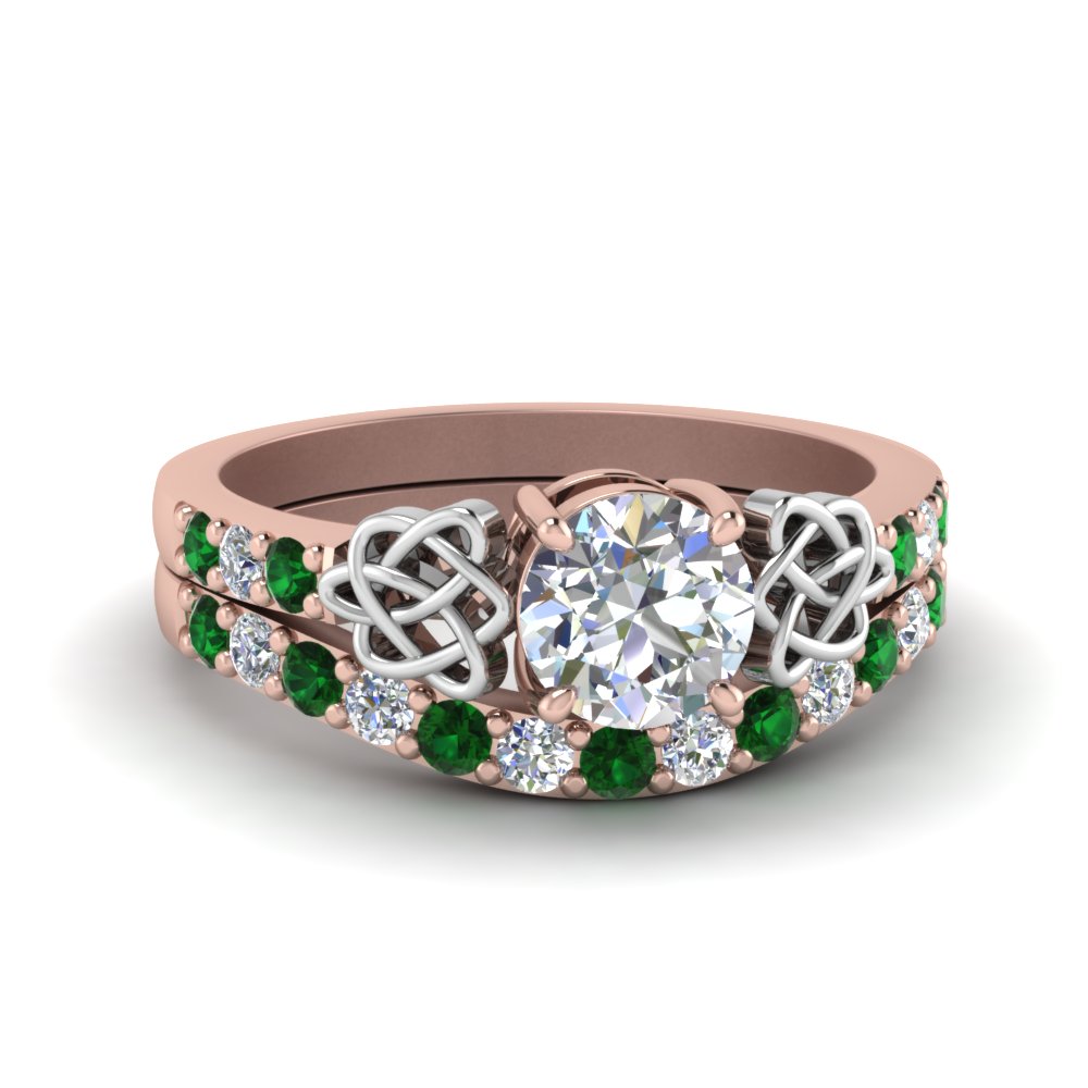 Celtic knot Diamond set engagement custom ring at Greenes Dublin 2 –  Greene's Jewellers