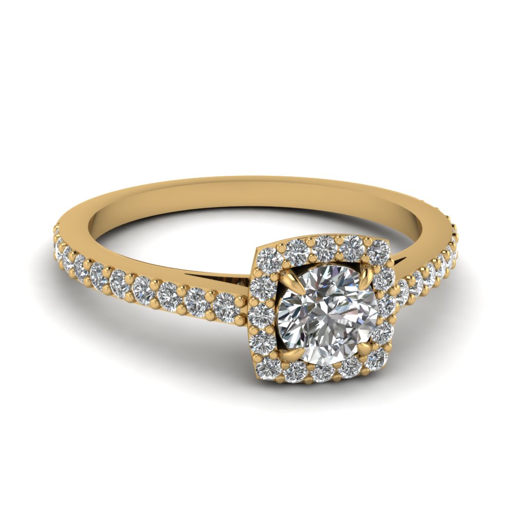 cheap gold engagement rings