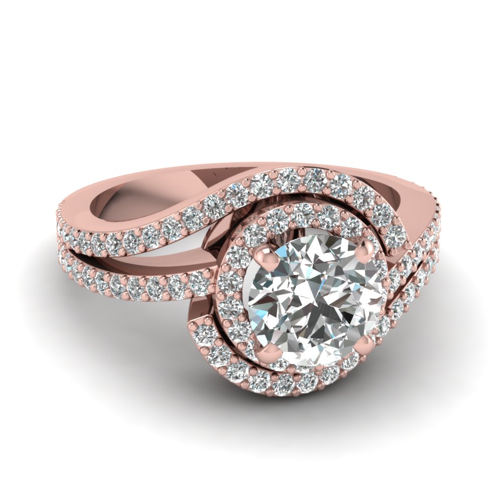 Double Halo Engagement Rings