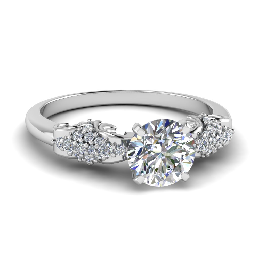 White Gold Diamond Wedding Rings