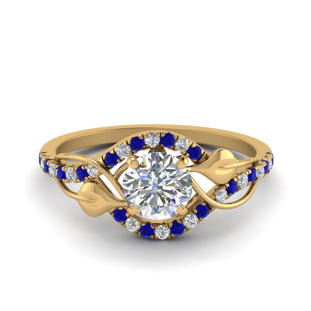 Sapphire Vintage Engagement Rings