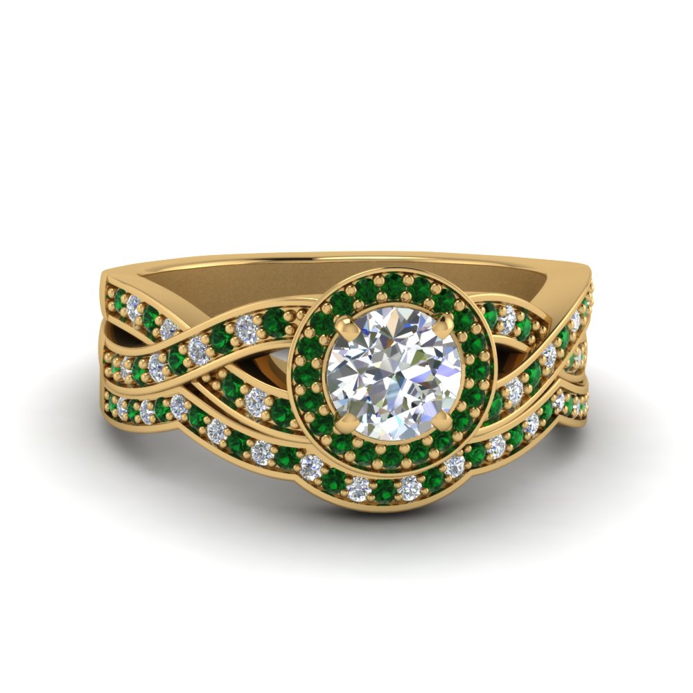 Pink Sapphire And Green Emerald Ring Pink Sapphire And Green Emerald Ring