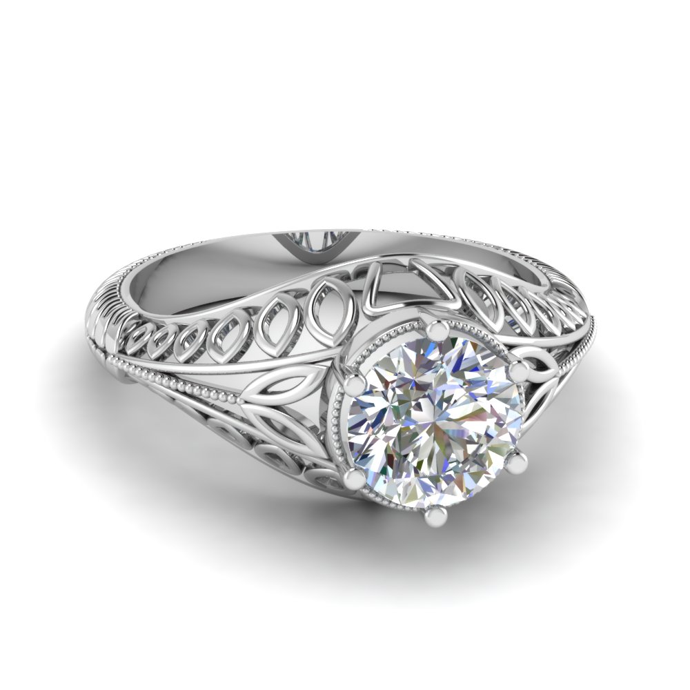 Edwardian Style Engagement Rings