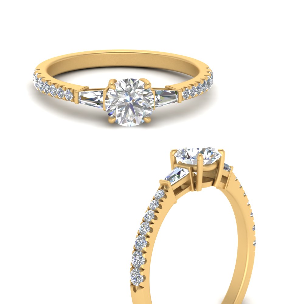 round-cut-french-pave-baguette-accented-engagement-ring-in-FDENR1801RORANGLE3-NL-YG
