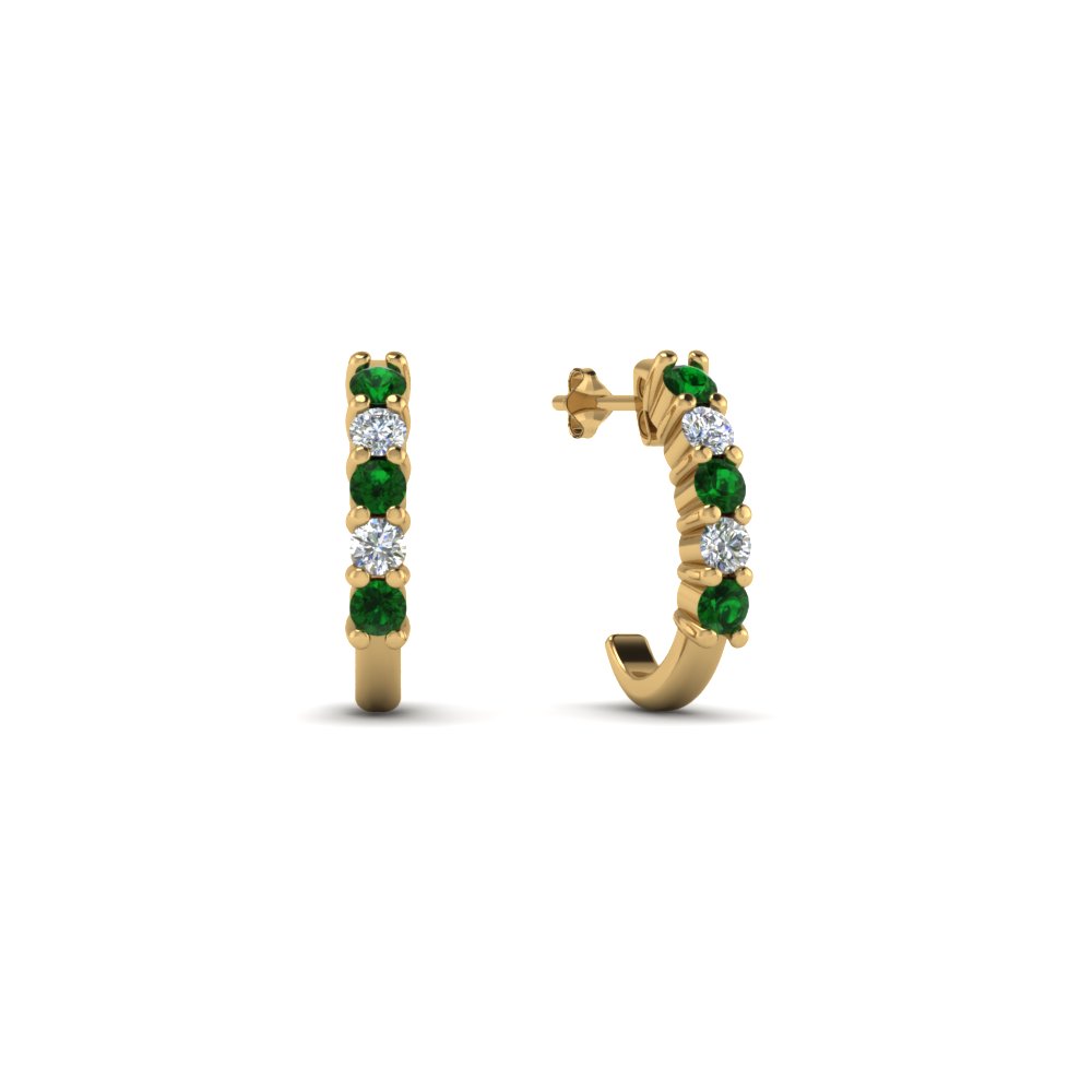Half Huggie Hoop Earring Half Huggie Hoop Earring
