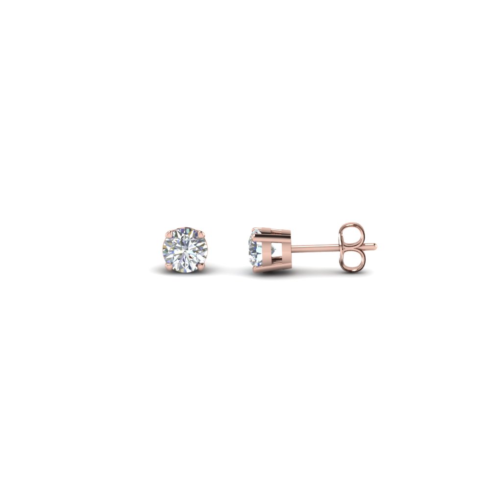 half ct diamond earrings