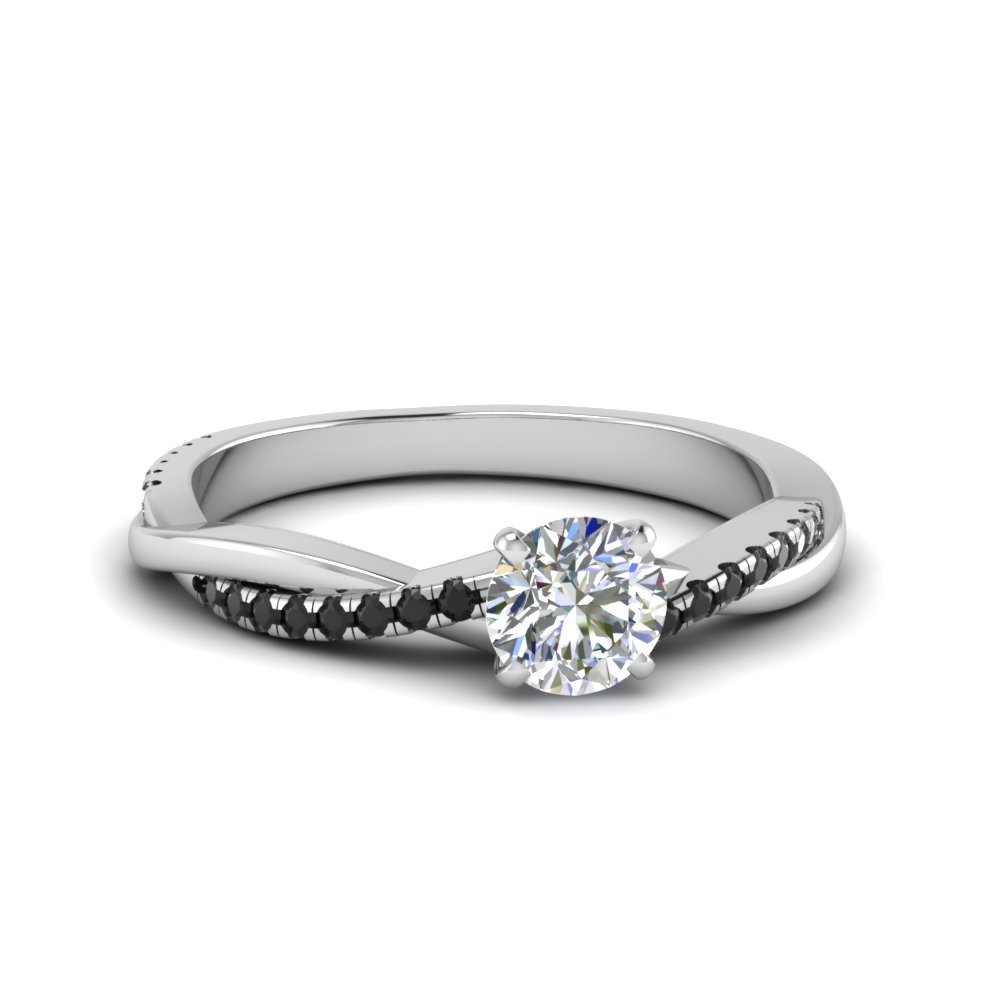 Buy Platinum Infinity Ring With Diamonds for Women JL PT 968 Online in  India - Etsy