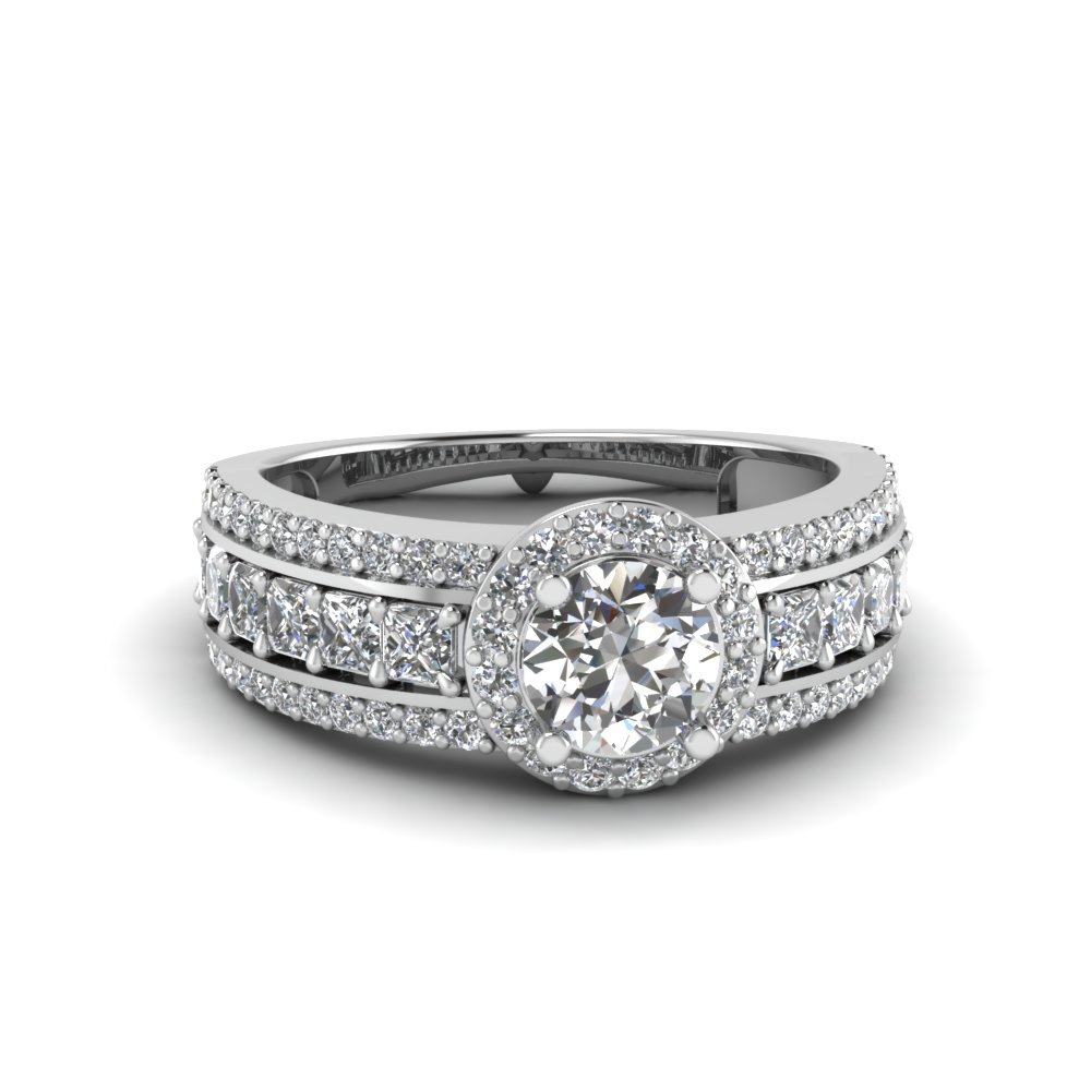 Engagement Rings On Sale! White Gold set with Diamonds