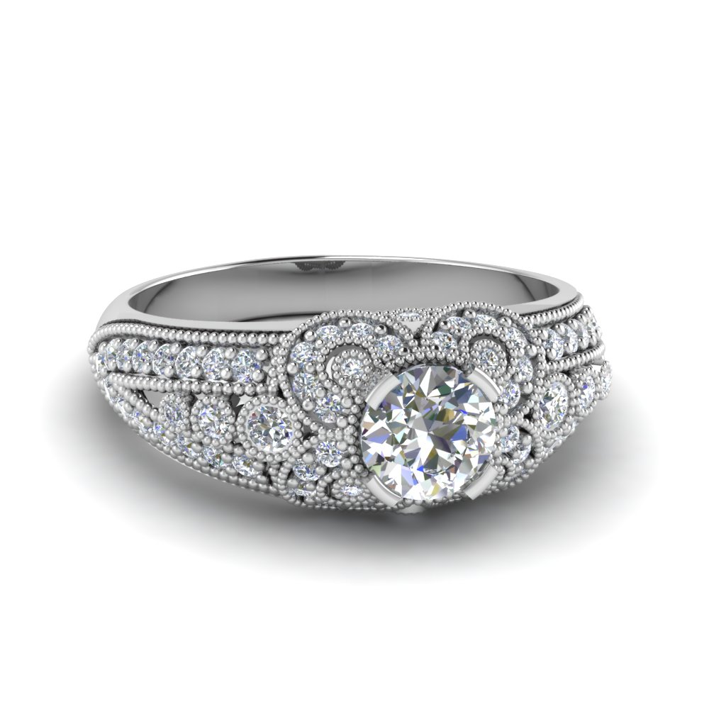 Victorian Antique Diamond Engagement Ring