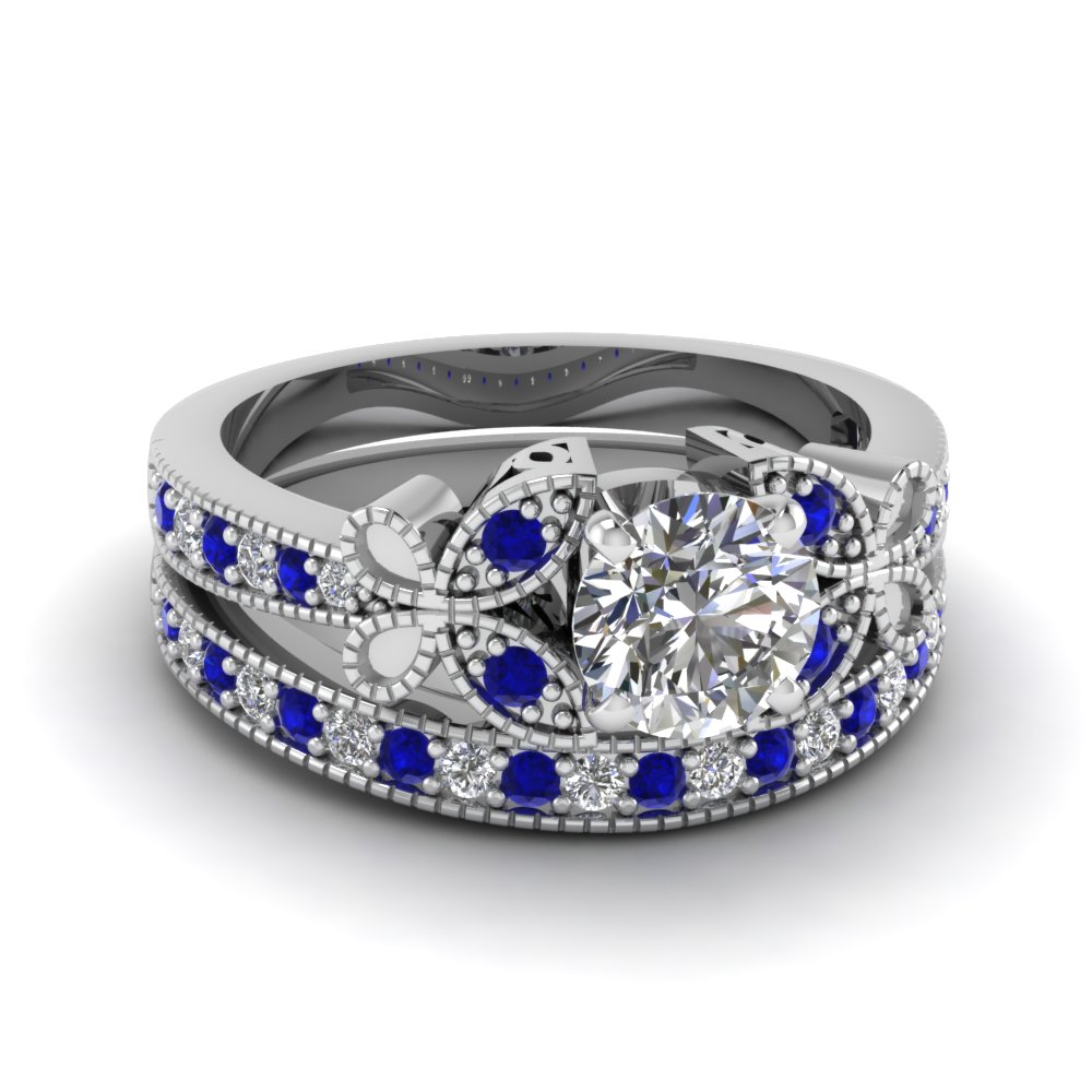 Blue Sapphire Engagement Rings | Fascinating Diamonds