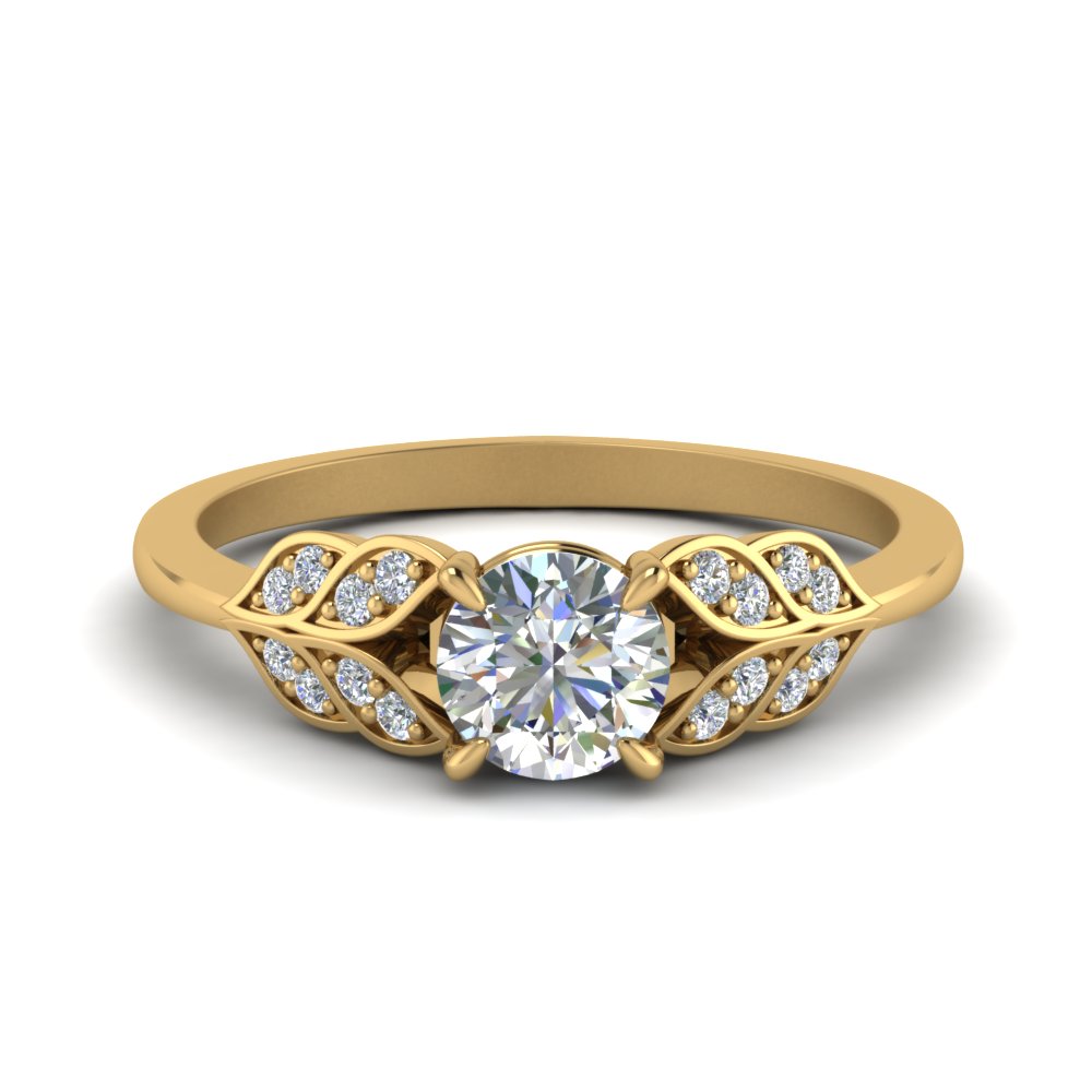 Gold Vintage Engagement Rings