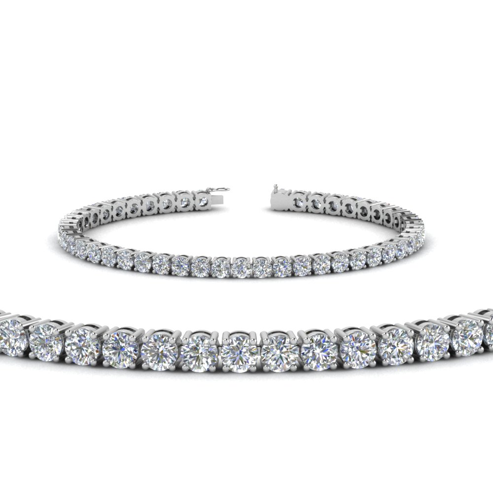 White Gold 3.00 CTW Round Diamond Tennis Bracelet | Lee Michaels Fine  Jewelry - Lee Michaels Fine Jewelry